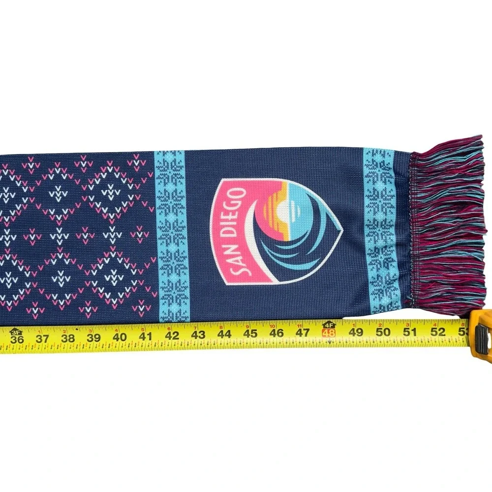 San Diego Wave FC USD Clear Stadium Tote Bag Knit Scarf Belt Bag Merch Lot